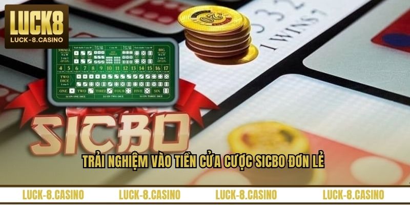 Trải nghiệm vào tiền cửa cược sicbo đơn lẻ Trải nghiệm vào tiền cửa cược sicbo đơn lẻ